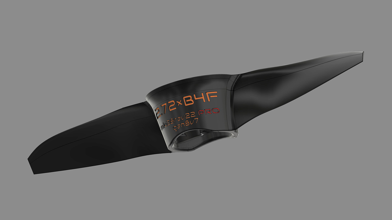 2.72xB4F mk28rev22PROgen8v7 — Born4Flight custom propeller for SH250g SpeedHunter